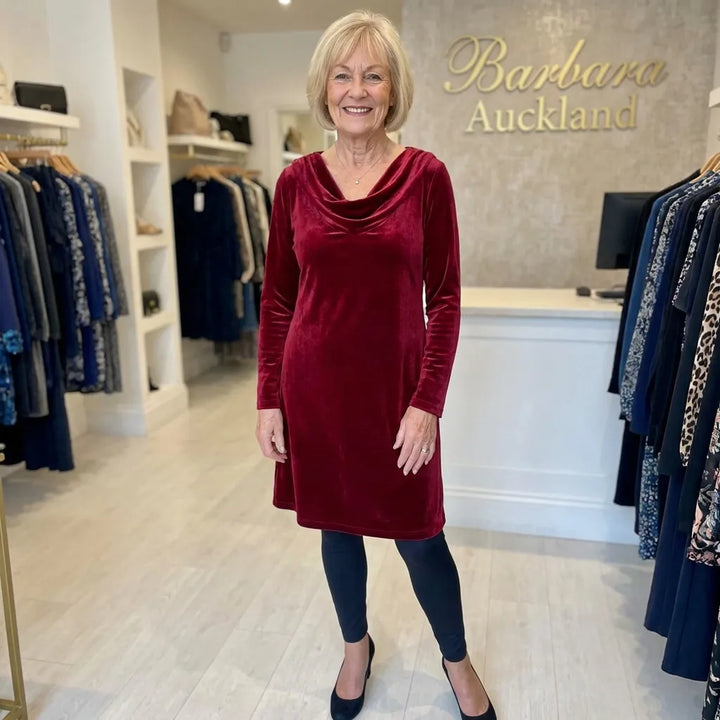 Alice™ | Velvet Elegance Dress