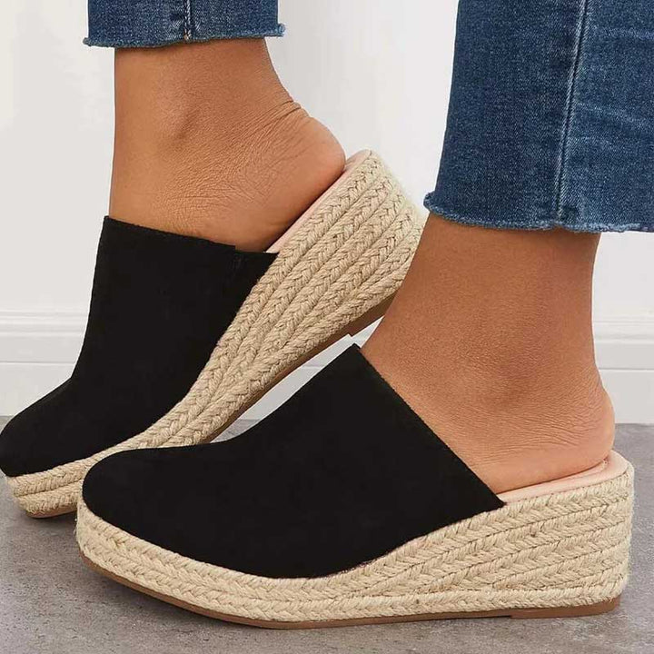Emma - Stylish sandals with an orthopedic platform