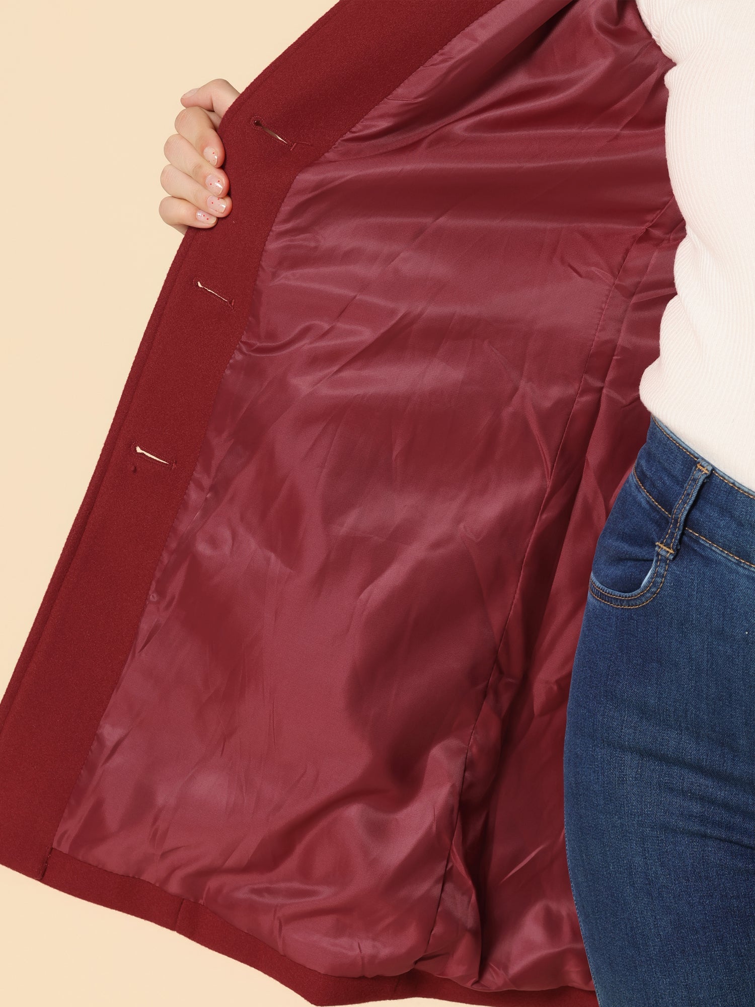 Fenna™ | Single Breasted Autumn Trench Coat