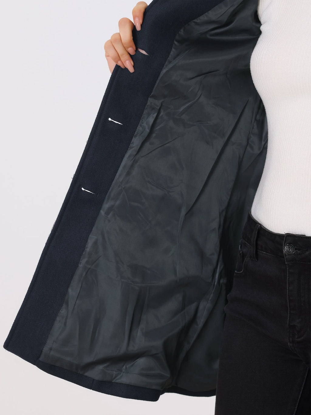 Fenna™ | Single Breasted Autumn Trench Coat