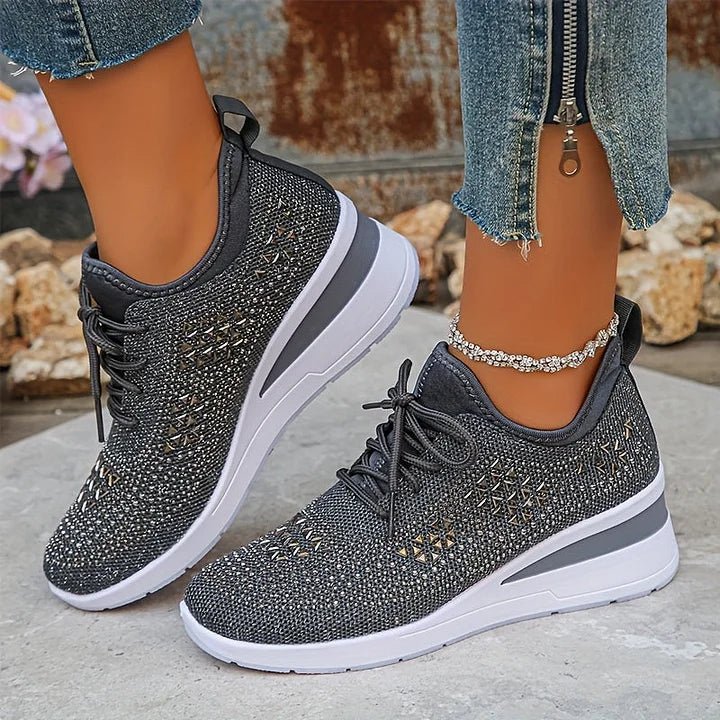 Danielle | Comfort Sneakers with Sparkling Stones